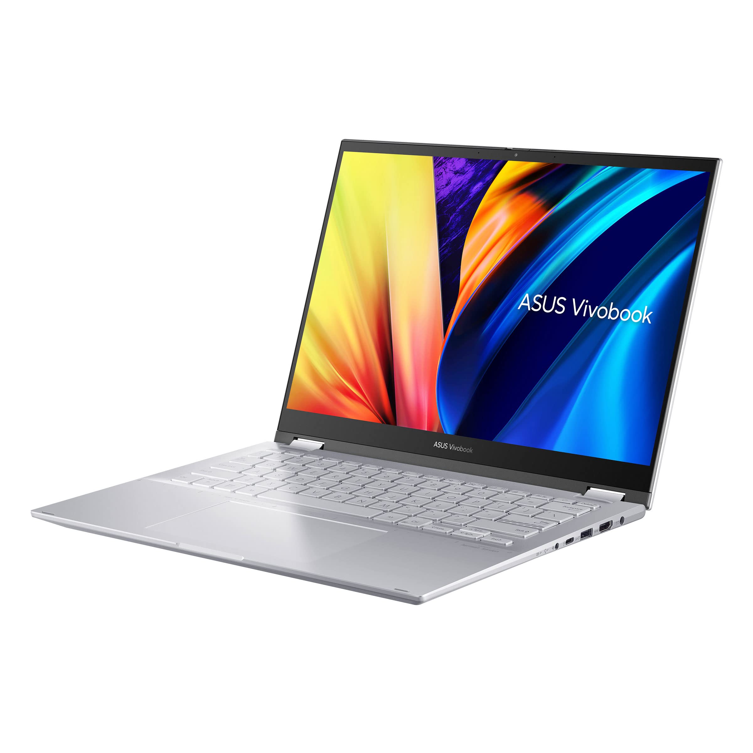 Asus Vivobook S14 Flip TP3402VA#B086ZSC8K7, Notebook in alluminio Monitor 14" WUXGA 16:10 Glossy Touch, Intel Core 13 gen i3-1315U, RAM 8GB, 512GB SSD PCIE, Intel UHD Graphics, WIN 11 HOME, Argento