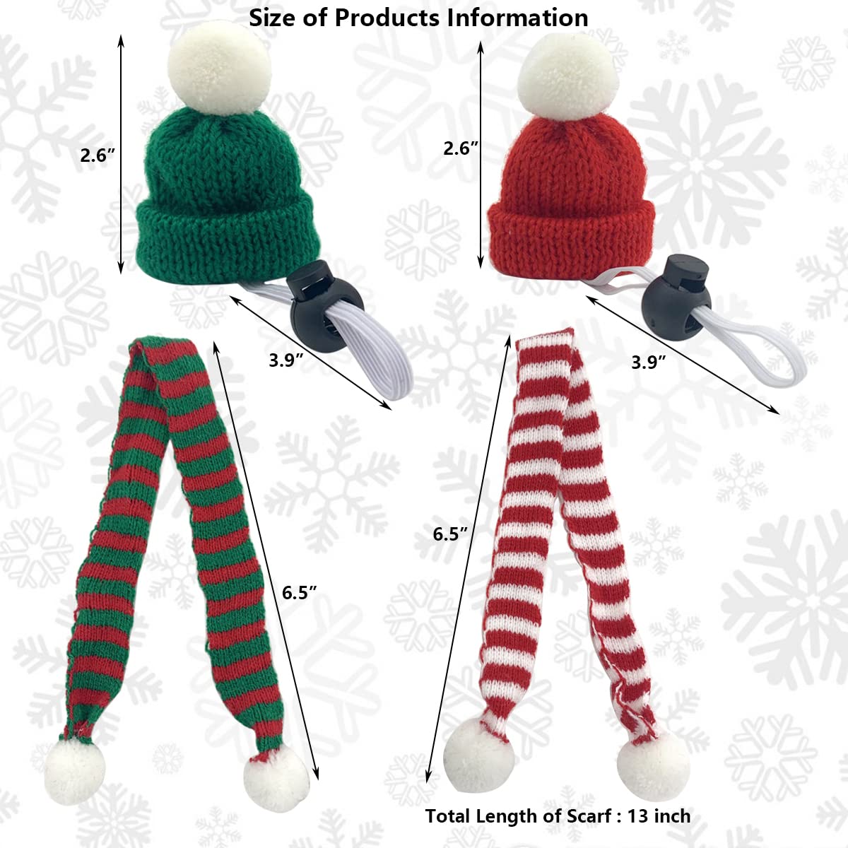 Chapeaux De Poulet Pour Poules, Ensemble Bonnet Et écharpe