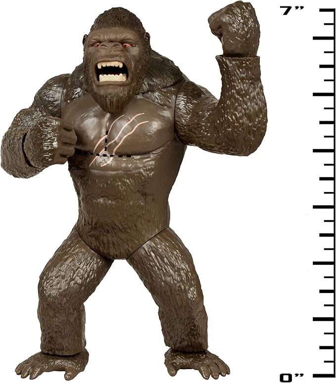 MonsterVerse Godzilla vs Kong Figura de Acción Deluxe 7 Pulgadas King Kong miniatura 3