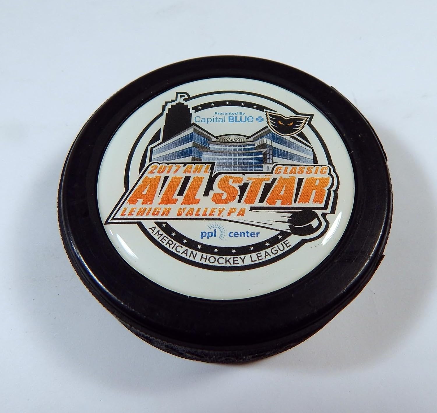 2017 Philadelphia Flyers # Game Issued Game Puck All Star DP38920 - NHL Unsigned Game Used Pucks