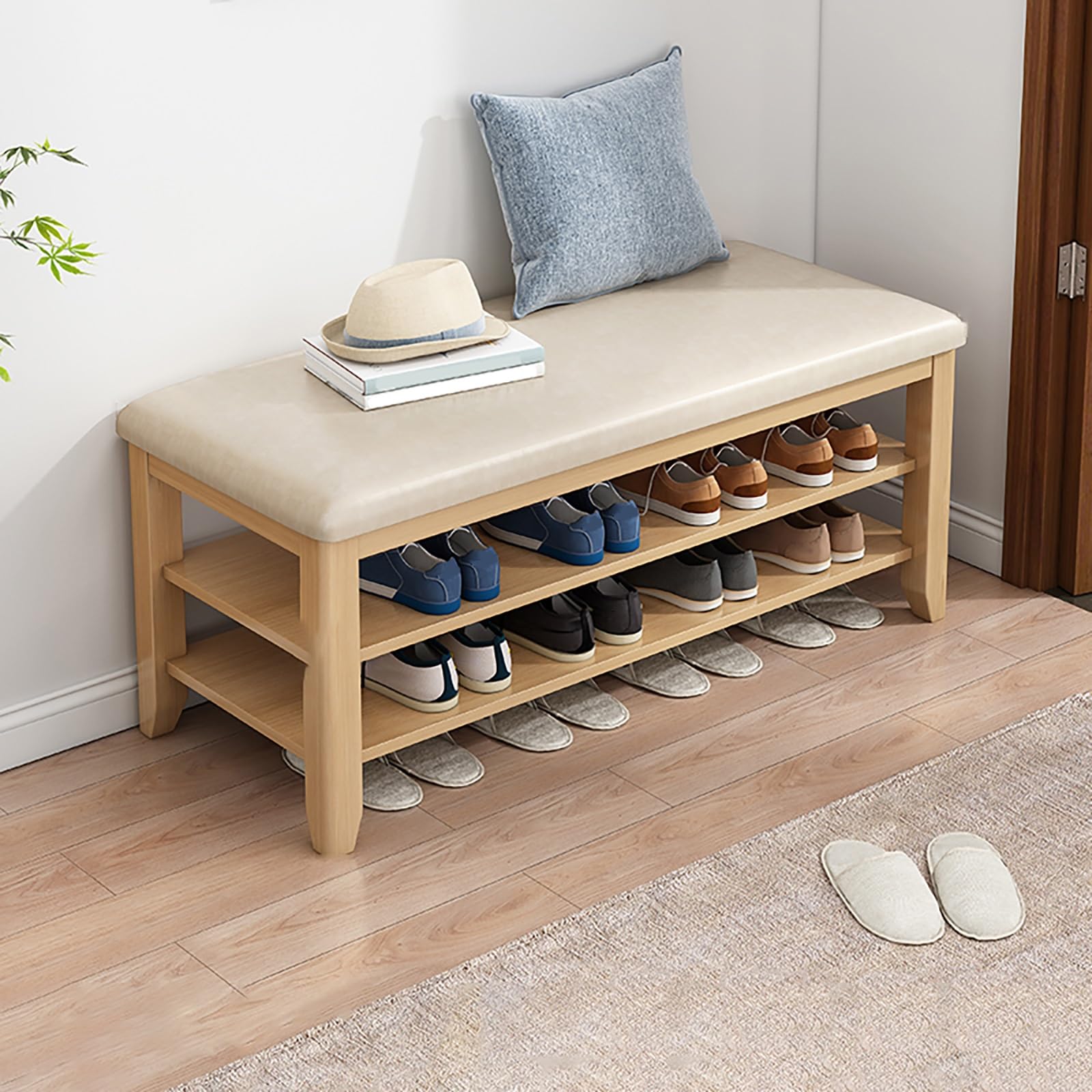 Banc à chaussures pour couloir : un rangement peu encombrant au quotidien