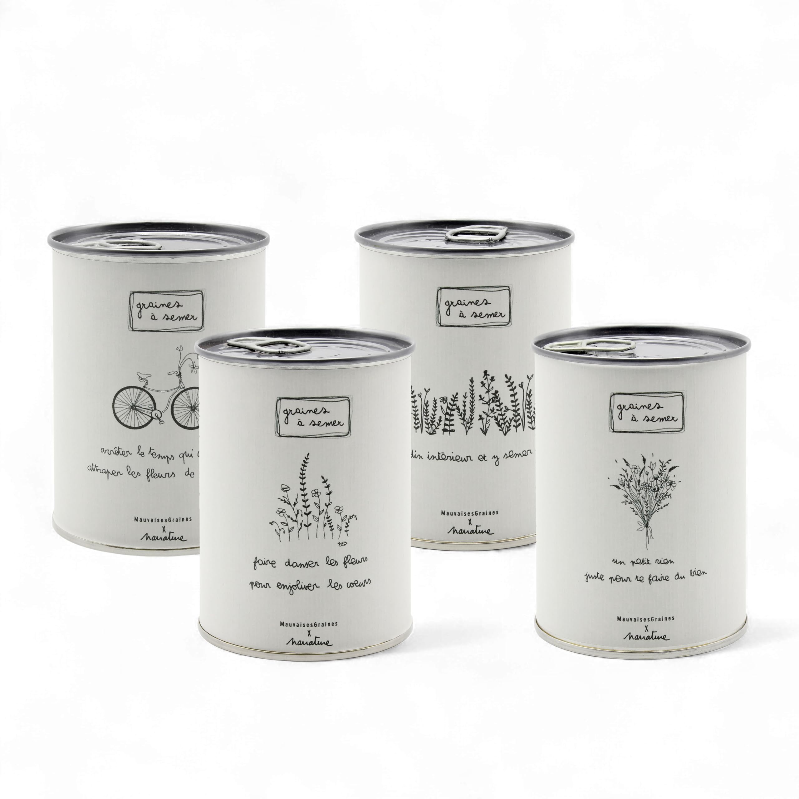 Mauvaises Graines – Idée Cadeau Anniversaire, Noël | Kit Plantes Insolites Made in France et Écologique | Coffret Cadeau Homme Femme Original Utile pour Déco Maison et Potager Intérieur Durable