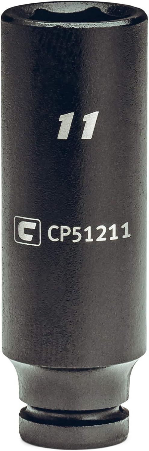 Capri Tools 4.5 mm Deep Impact Socket, 1/4-Inch Drive, 6-Point, Metric