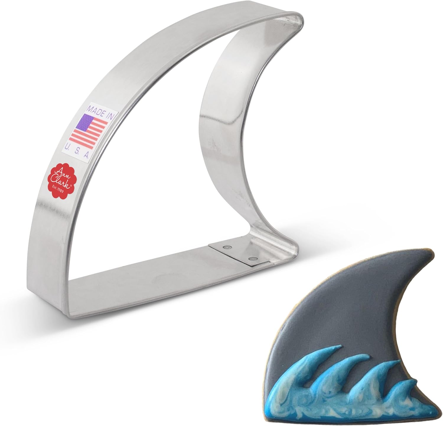 Amazon.com: Ann Clark Cookie Cutters Shark Fin Cookie Cutter, 3