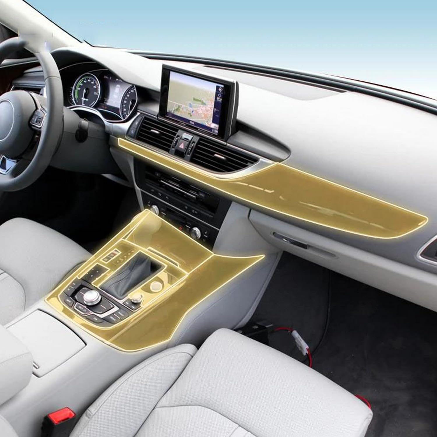 Film PPF protection peinture TPU Audi A6 S6 A7 C7 finition invisible