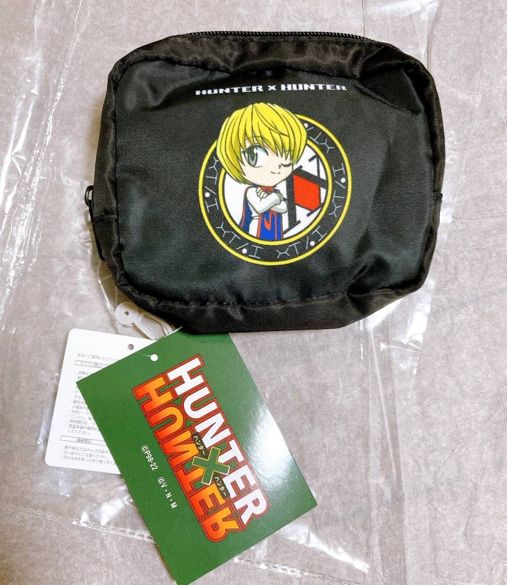Amazon | ハンターハンター ポーチ クラピカ レオリオ 黒 HUNTER