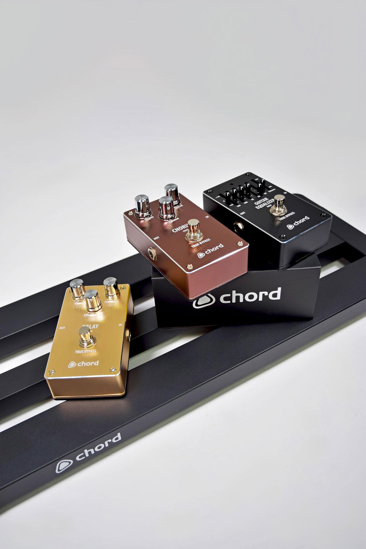 Pedale Chorus Chord CH-50 per Chitarra con Controlli Depth Speed Volume, Effetto Chorus Analogico Compatto 9V