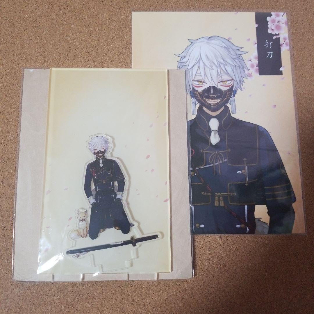 Amazon.co.jp: 刀剣乱舞 アクリルスタンド 跪坐 鳴狐 : おもちゃ