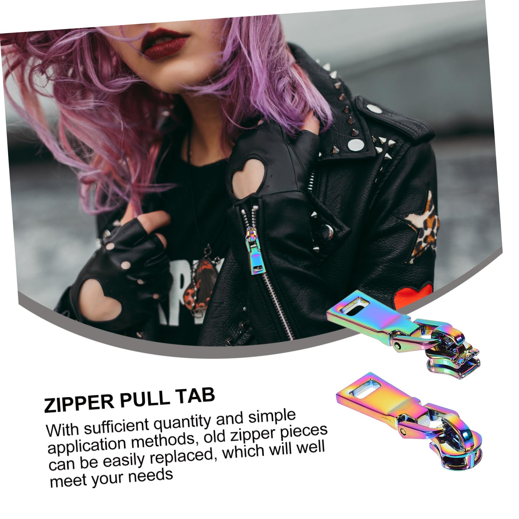 Operitacx 30piezas Tiradores De Decorativos Para Mochilas y Ropa Accesorios De Reemplazo Para Zipper Pullers