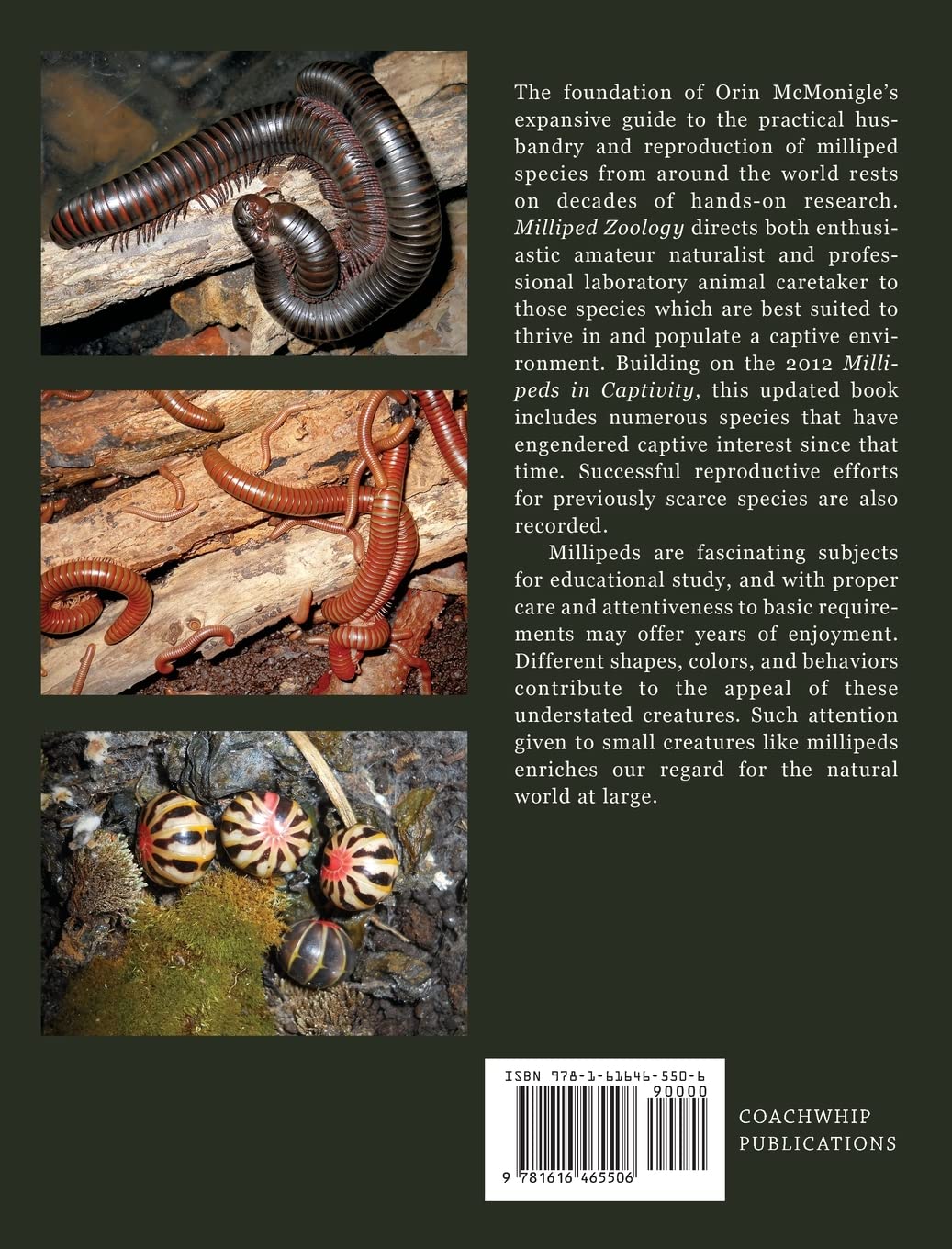 Milliped Zoology: Husbandry and Diversity of the Class Diplopoda