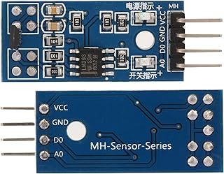 5Pcs Effect Sensor Switch, 49e Hall Sensor Hall Effect Sensor 3.3v Magnetic Sensor Module Speed Counting Sensor Module Magnetic Detector Counting Sensor