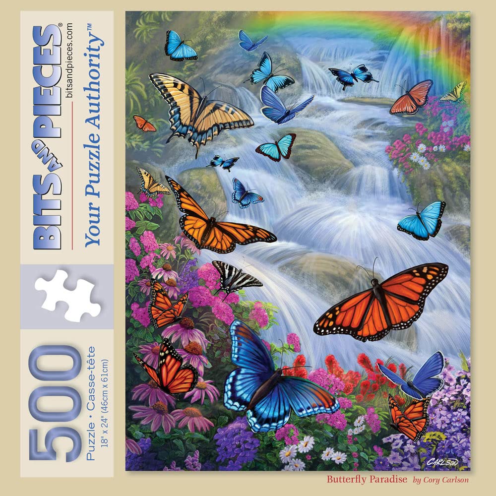 Amazon.com: Bits and Pieces – Large 500 Piece Jigsaw Puzzle for