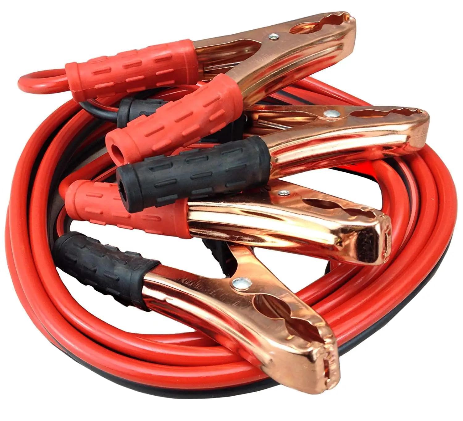 Heavy Duty Battery Booster Cable | Premium Copper Jump Start Cables with Insulated Alligator Clamps | Emergency Car Jumper Wire for Cars, SUVs, Trucks & Motorcycles-image-48