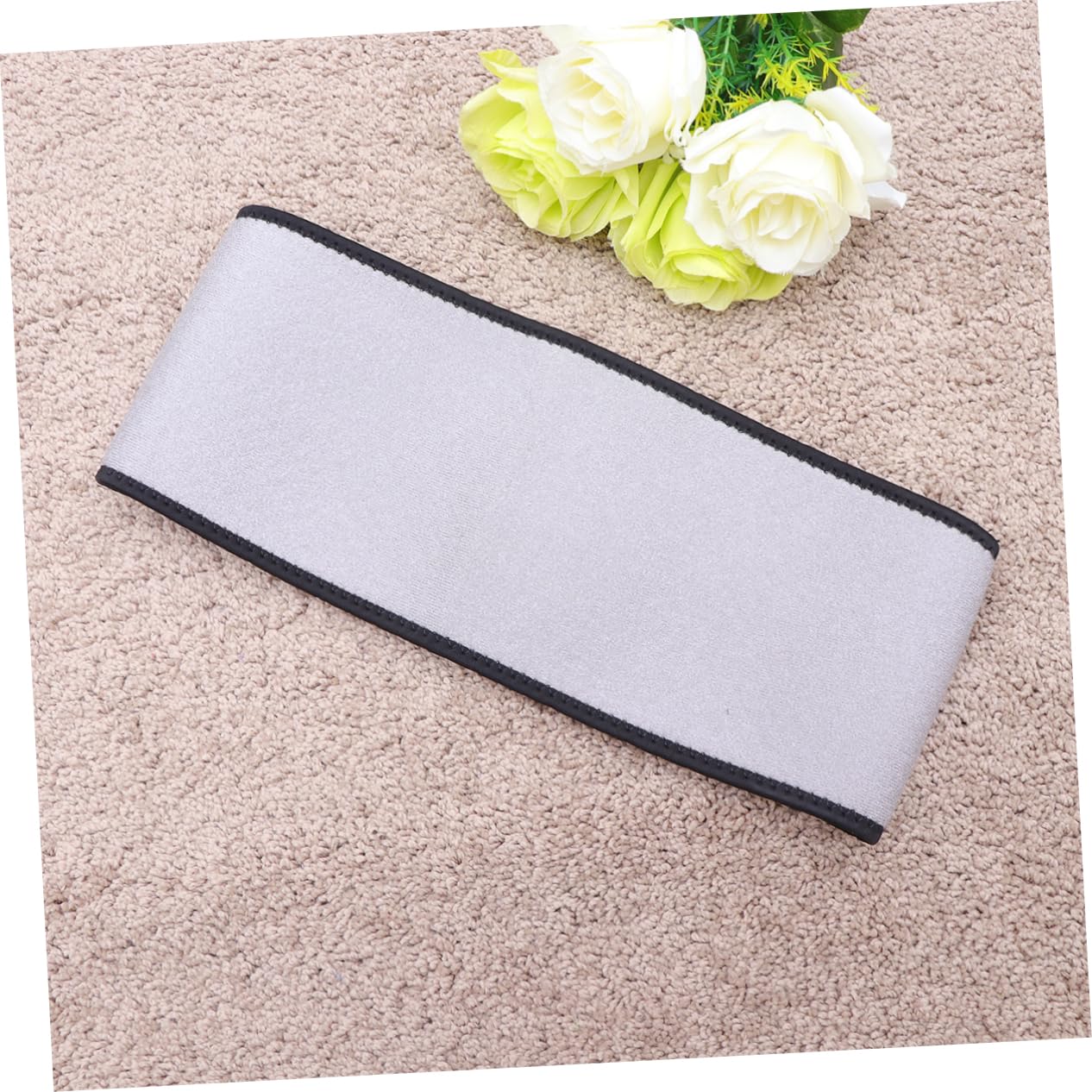 SHERCHPRY Waist Support Belt Breathable Elastic Lumbar Brace for Grey Back Support Strap for Active