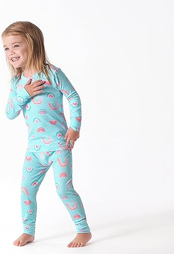 Miniatura 8 de Gerber Pijama unisex de 2 piezas para bebé y niño pequeño, con viscosa hecha de eucalipto