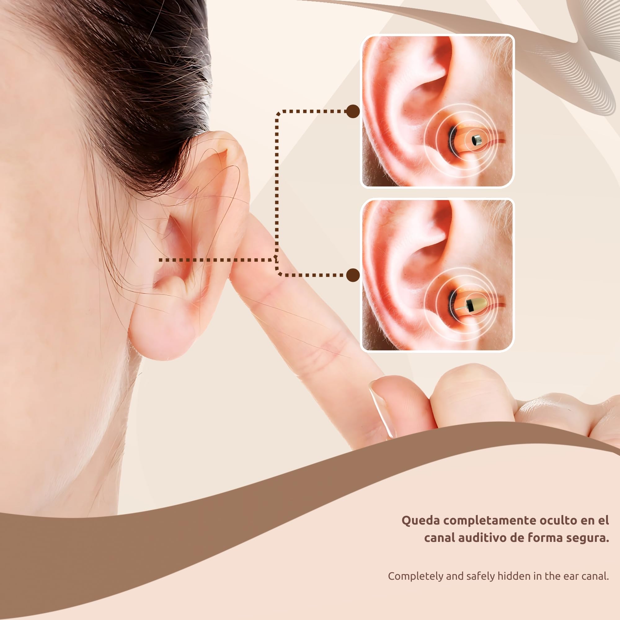 PingaOculto Pinganillo Bluetooth Movil Oculto (Imán V4 + VIP Pro Supermini) | 2 auriculares espía (Imán y Vip Pro SuperMini), Micrófono integrado, Botón multifunción, Llamadas y grabaciones, Función SOS