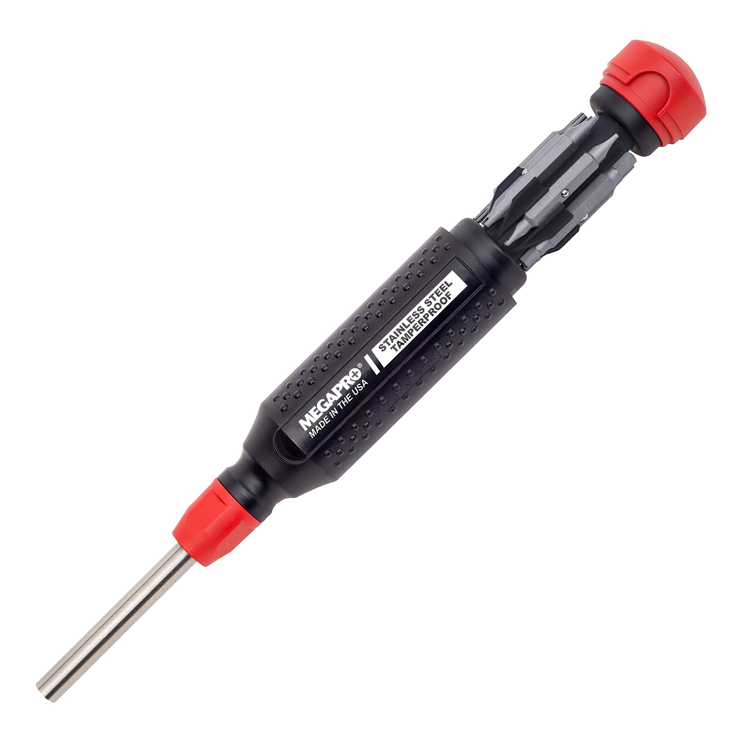 Megapro Tamperproof Multi Bit Screwdriver 15 in 1 Stainless Steel