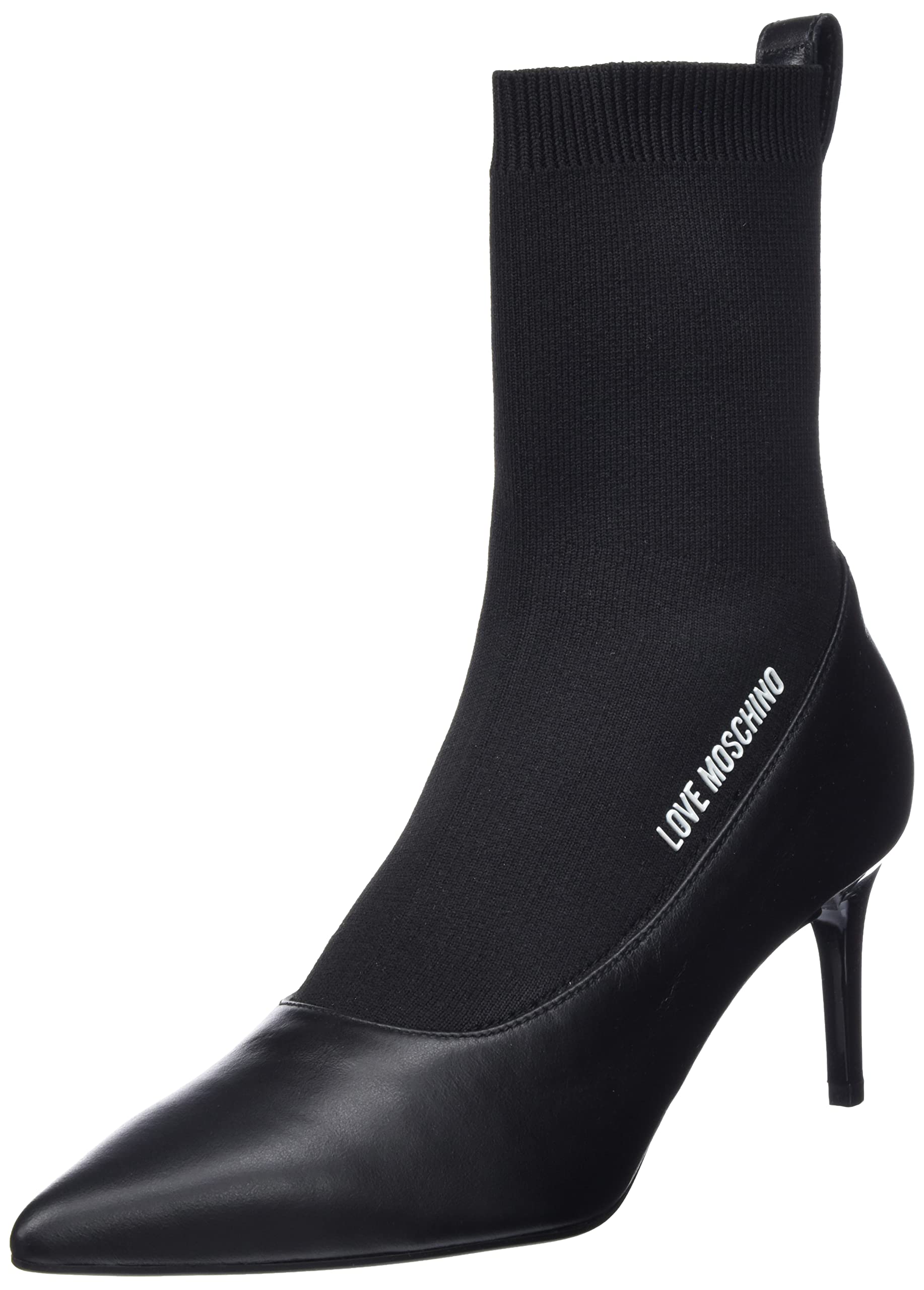 Love Moschino Women's Classic Boots Ankle, Black, 6.5