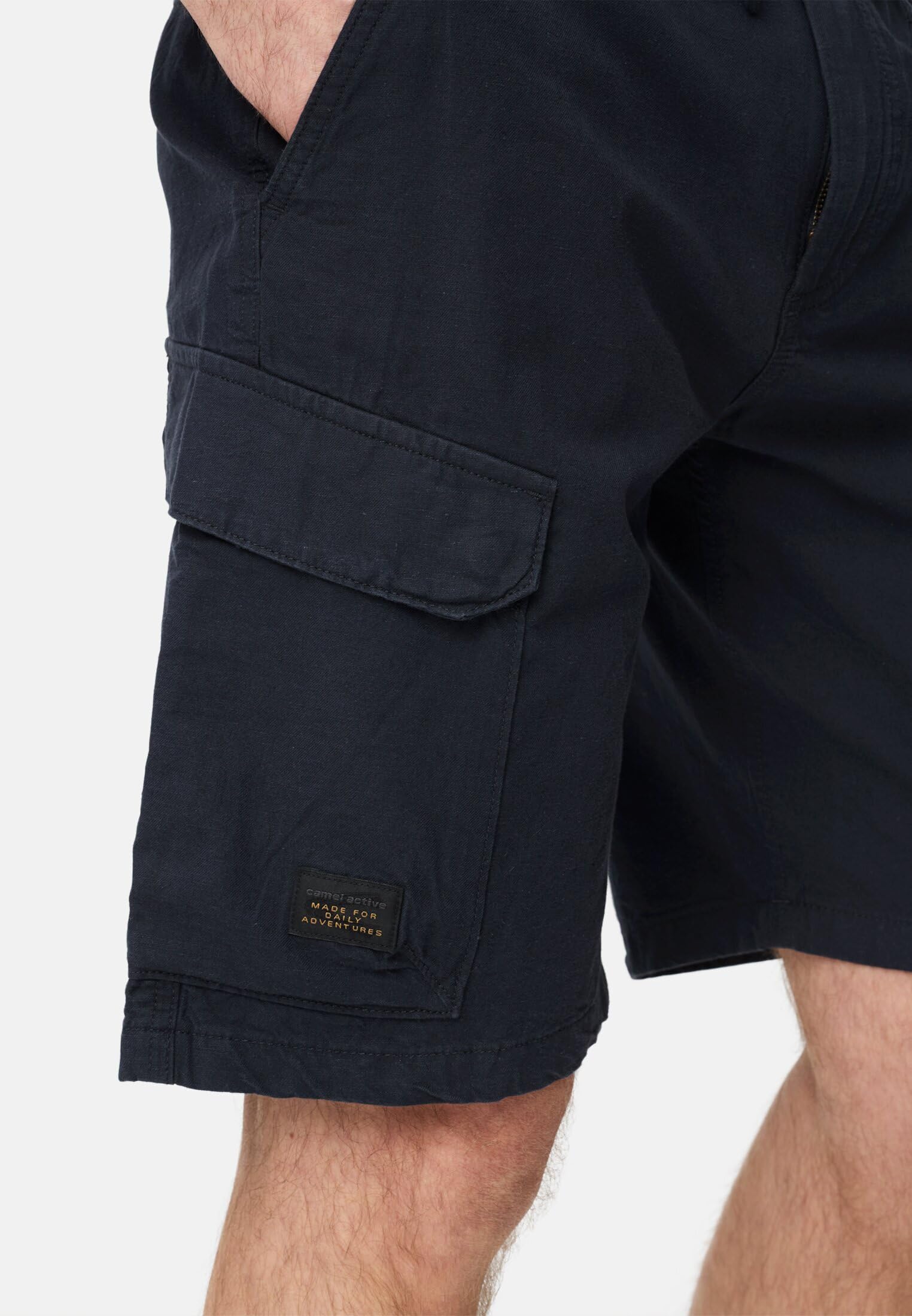 camel active Herren Cargo Shorts mit Tunnelzug