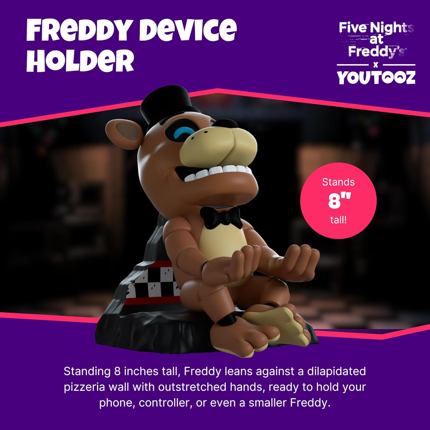 Youtooz FNAF Device Holder 8IN Accessory, Collectible Vinyl Action Figure