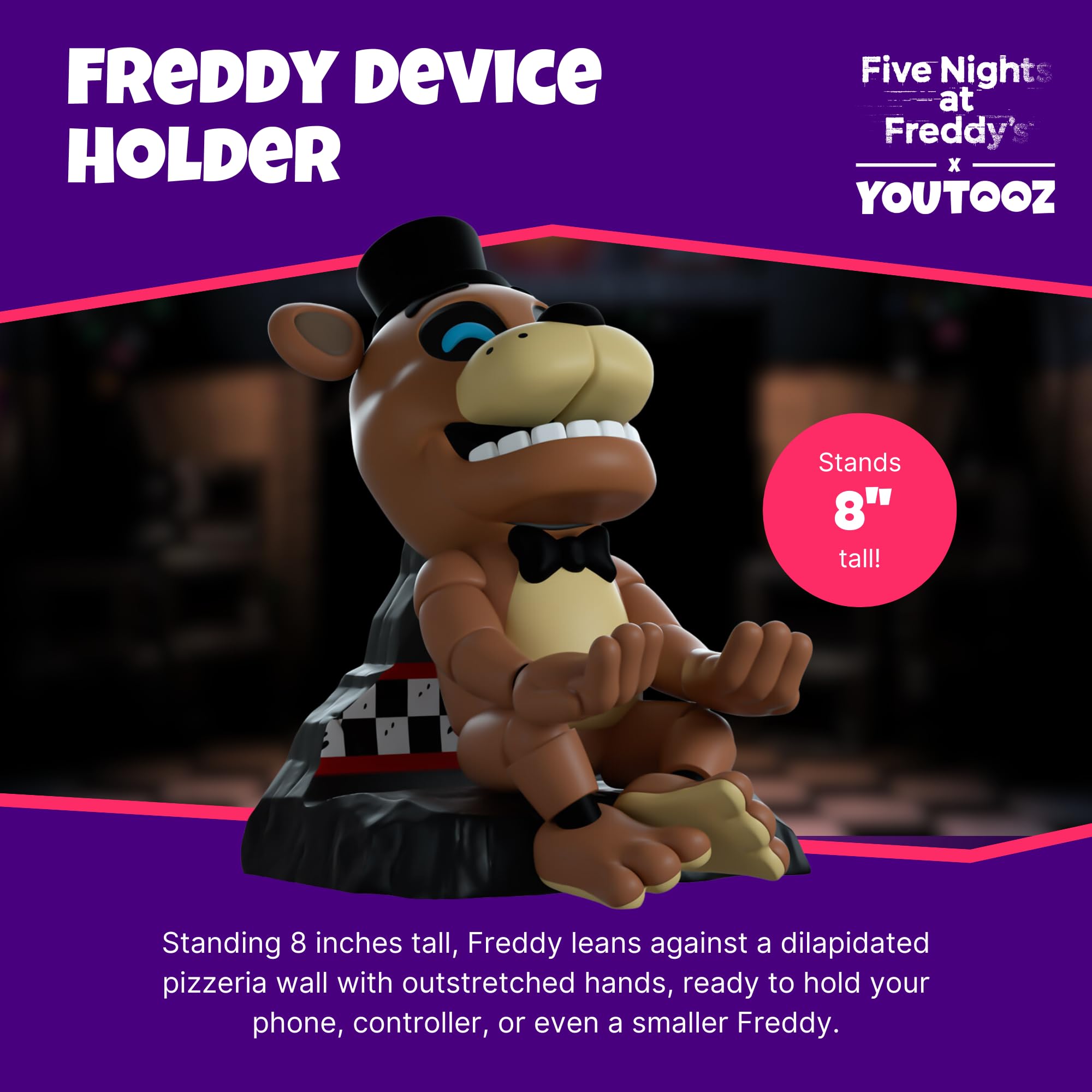 公式 FNAF Youtooz フィギュア ウィザード フレディ　Freddy Withered Freddy – Youtooz Collectibles