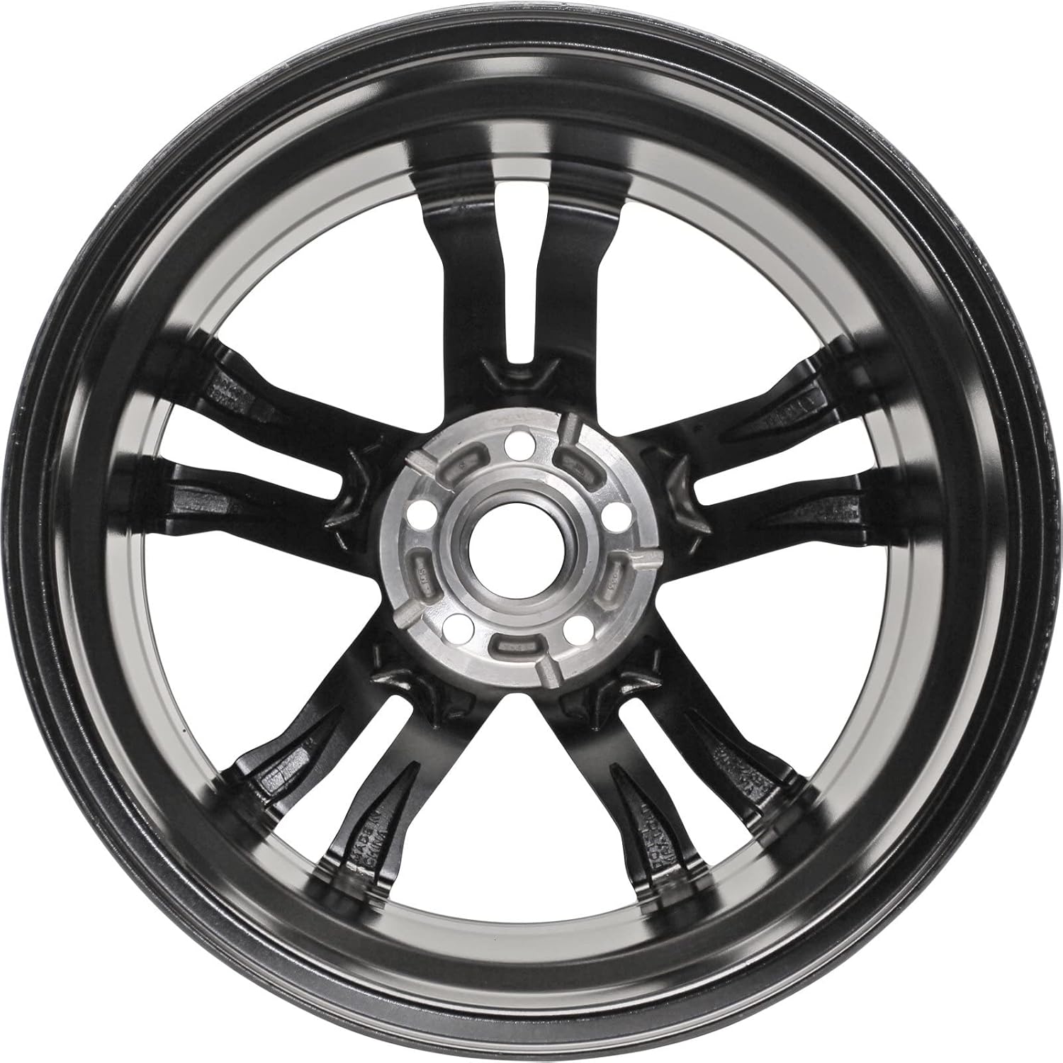 Buy Factory Wheel Replacement New 18x8 18 Inch Machined Black Aluminum