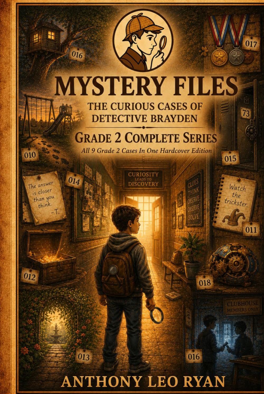 Mystery Files: The Curious Cases of Detective Brayden - Grade 2 Complete Series: All 9 Grade 2 Cases in One Hardcover Edition