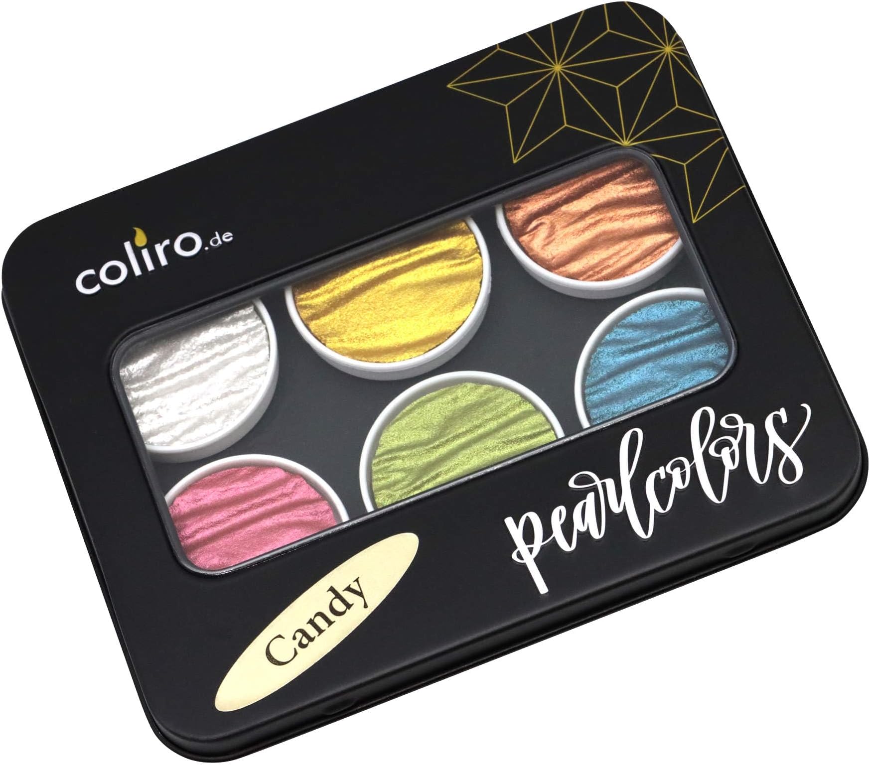 Coliro Artist Mica Watercolour M770 Set"Candy" by Finetec