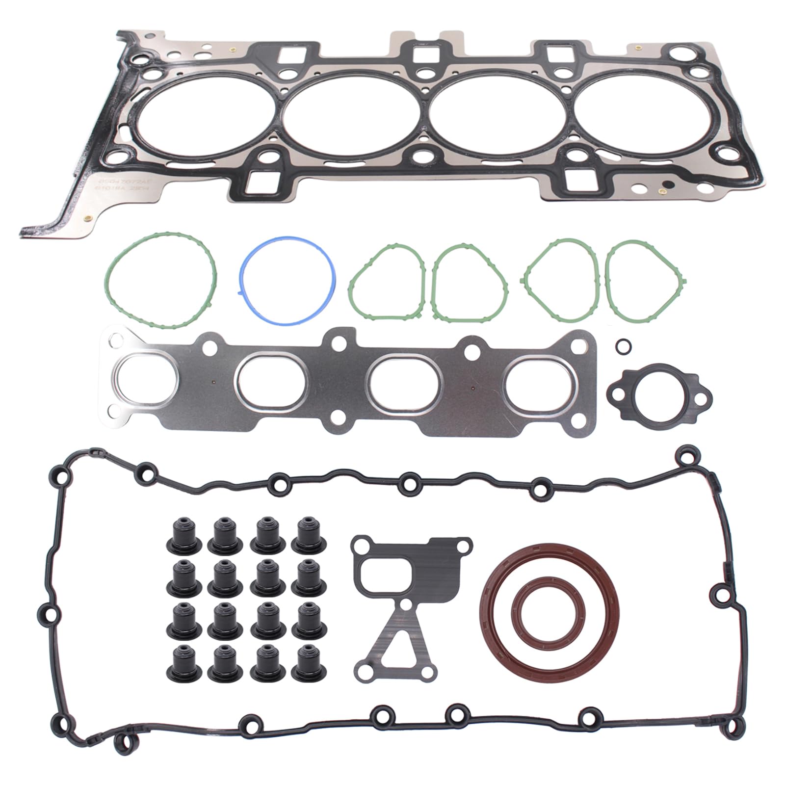 ApplianPar Engine Cylinder Head Gasket Set for Ram ProMaster Cherokee Compass Renegade City 200 500X Dart 2014-2018