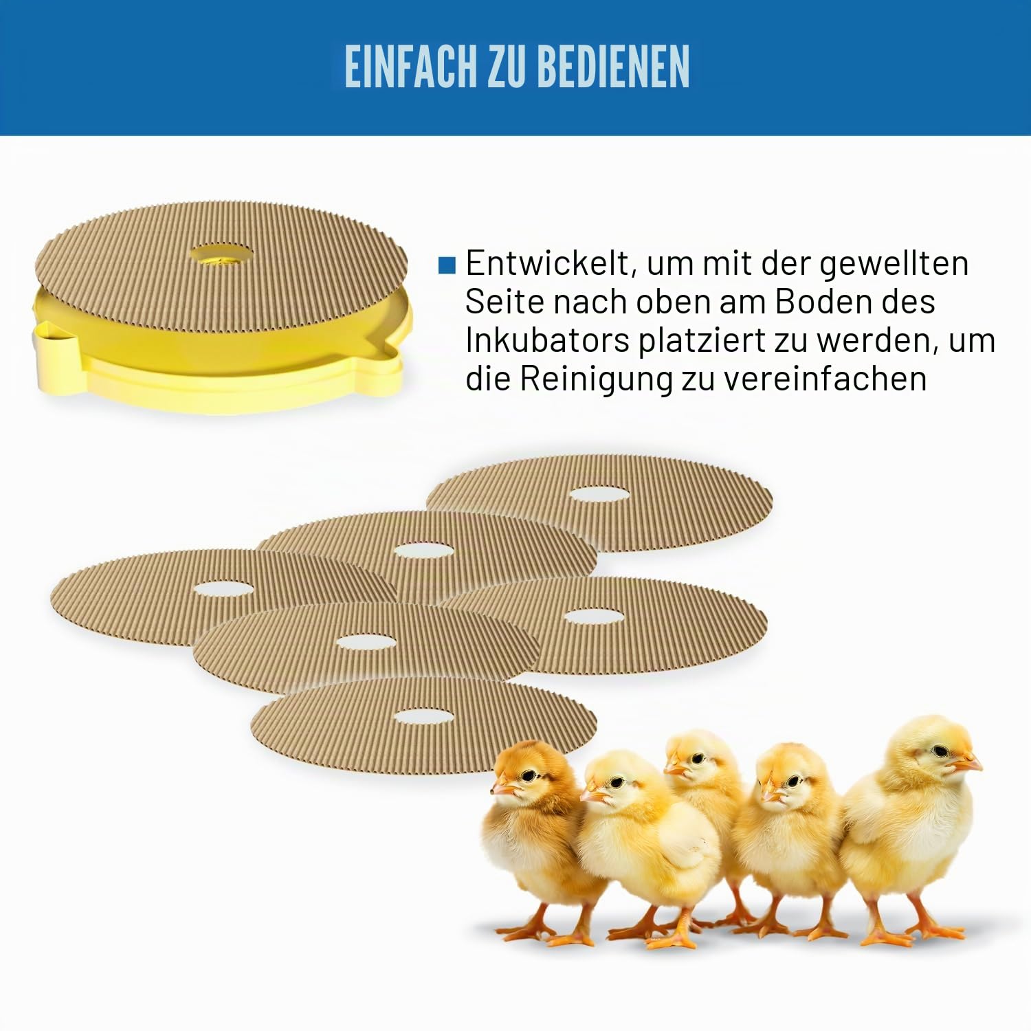 Brinsea Products Maxi II Eierbrutkästen Schlüpfmatten, Einheitsgröße