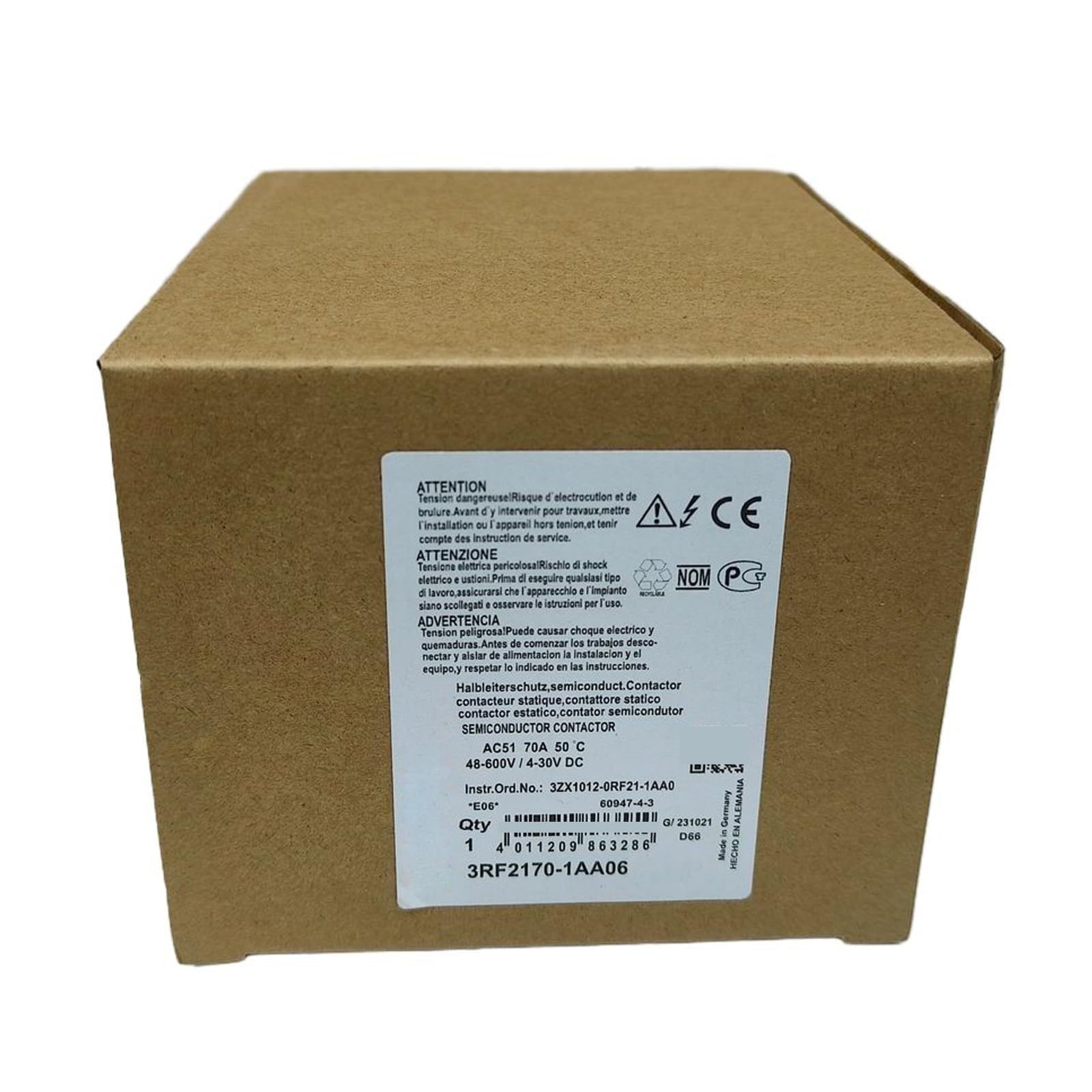 Module PLC 3RF2170-1AA06 relais statique industriel boîte scellée garantie