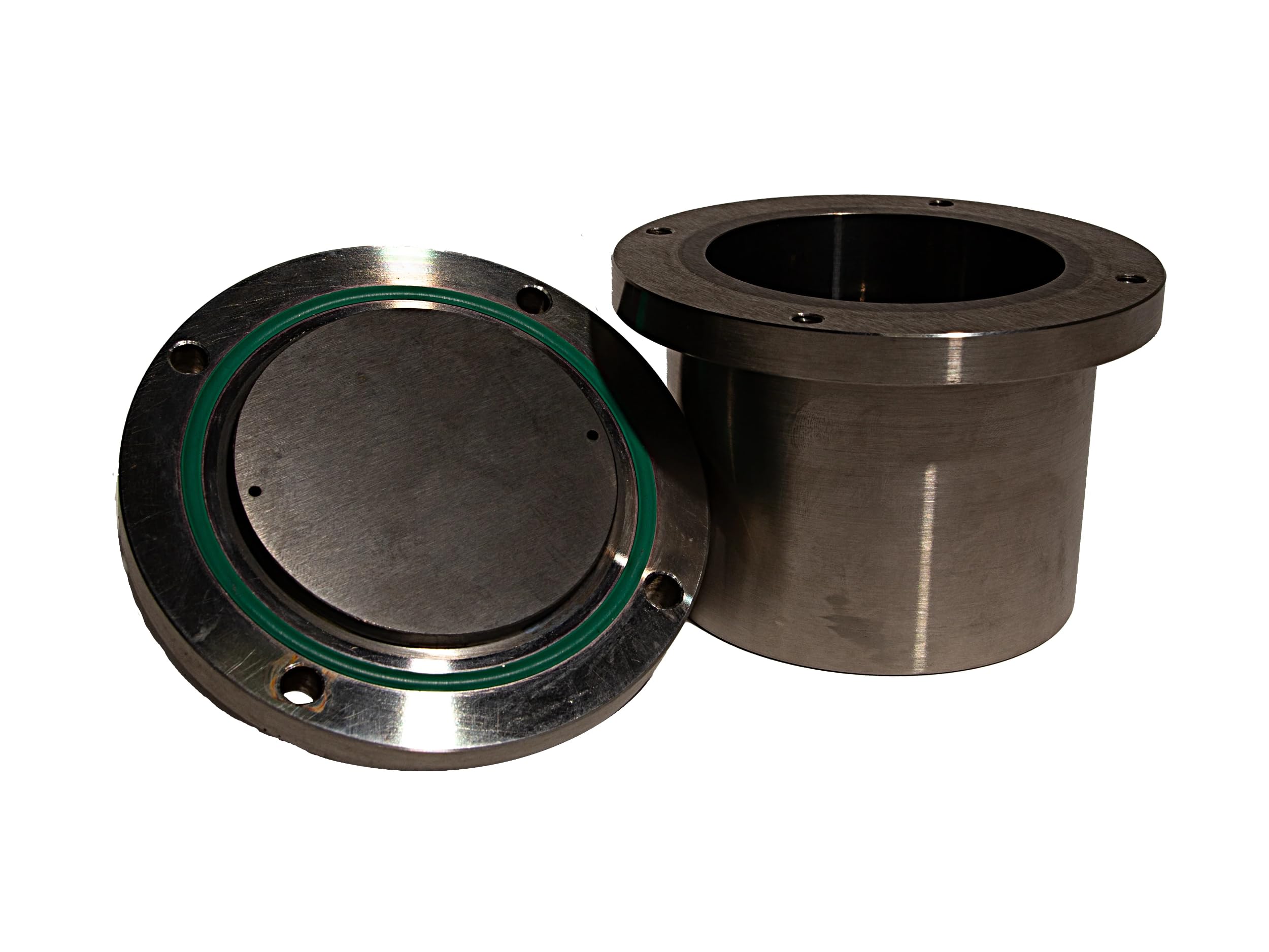 250 ml Wolframkarbid-Vakuum-Planetenmahlbecher mit 304-Edelstahlmantel – ideal for Inertmahlen