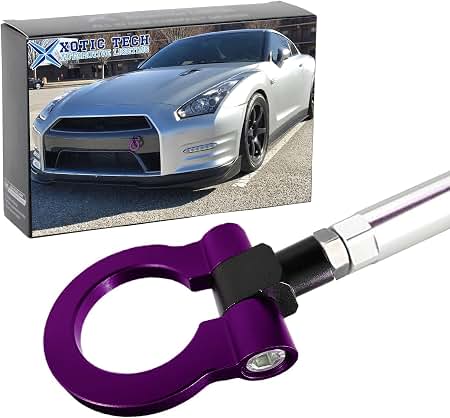 Amazon.com: x xotic tech Red JDM Racing Style Tow Hole Adapter