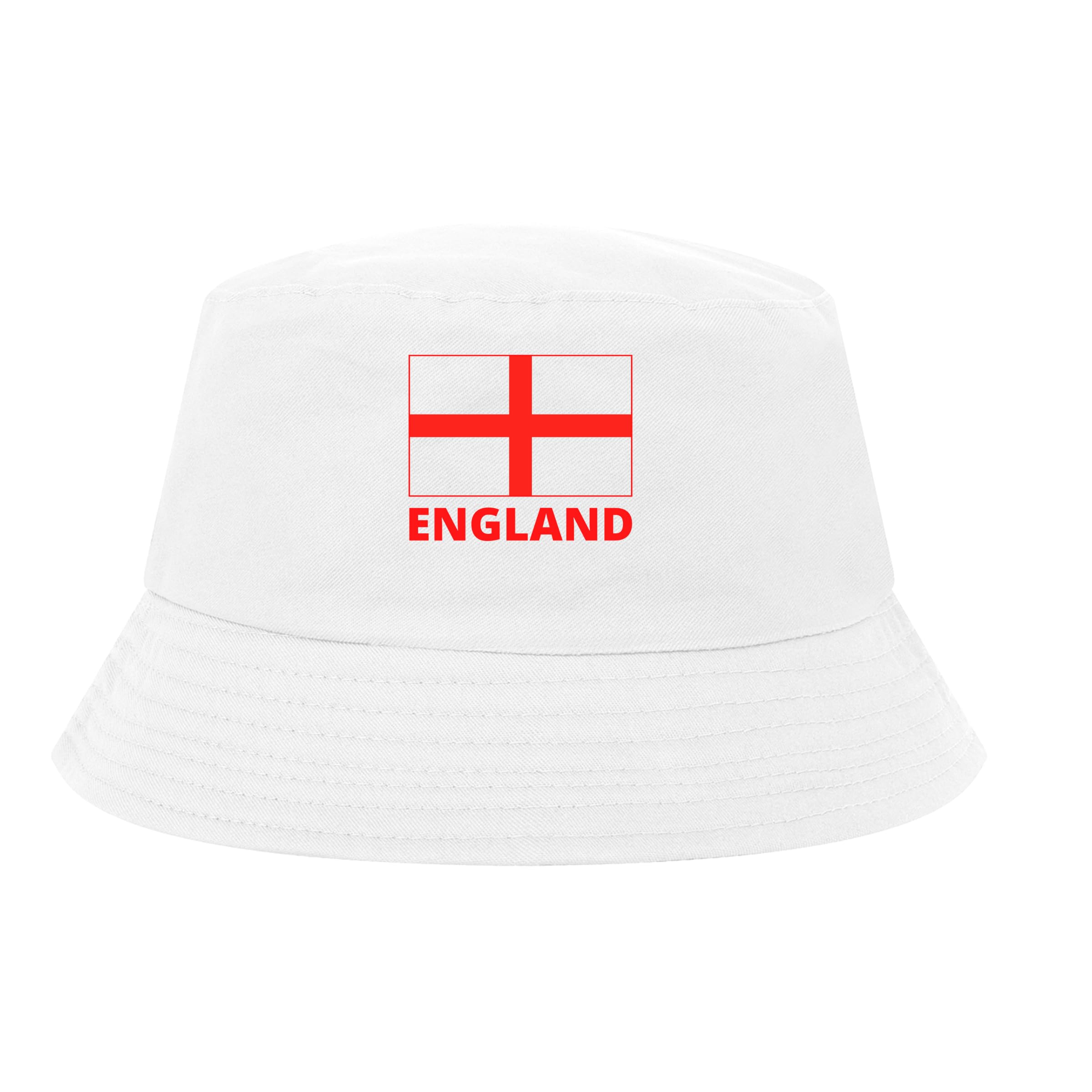 Fidra Fashion Accessories Unisex White Fidra England Cotton Bucket Hat. Fast Uk Post 58/59Cm One Size Fits All Small To Xlarge. 48-72 Hour Delivery