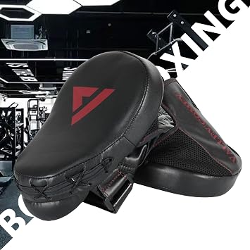 Valleycomfy Boxing Pads Punching Mitts for Training,Muay Thai,Martial Arts