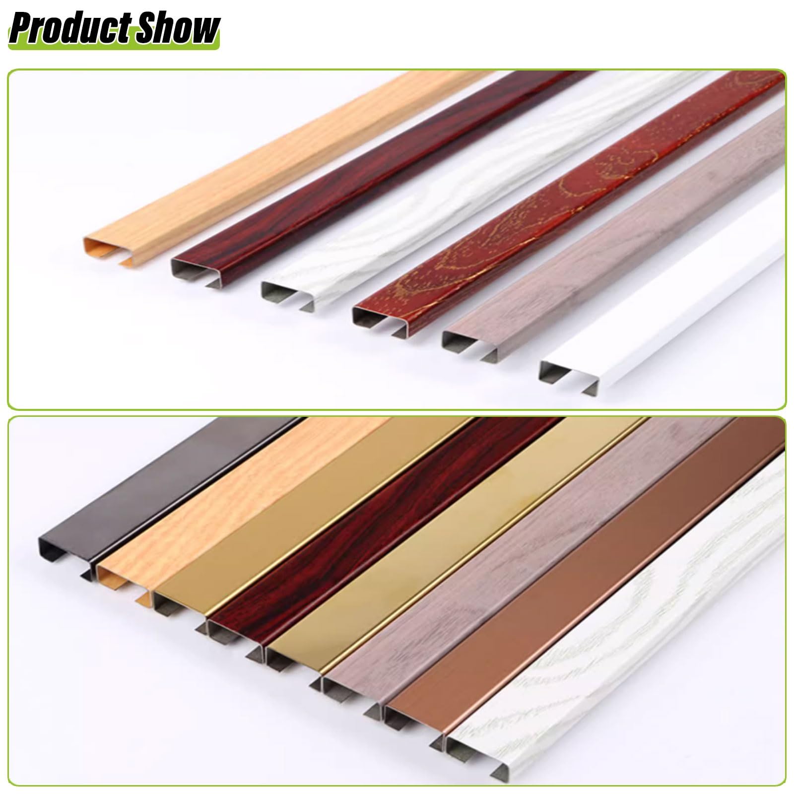 XBTGS Cubierta de alambre/canal para proteger, cable autoadhesivo de acero inoxidable para 2, 3, 5, 7, 13, multicolor, varios tamaños, plateado, 2 m, 60 x 30 mm