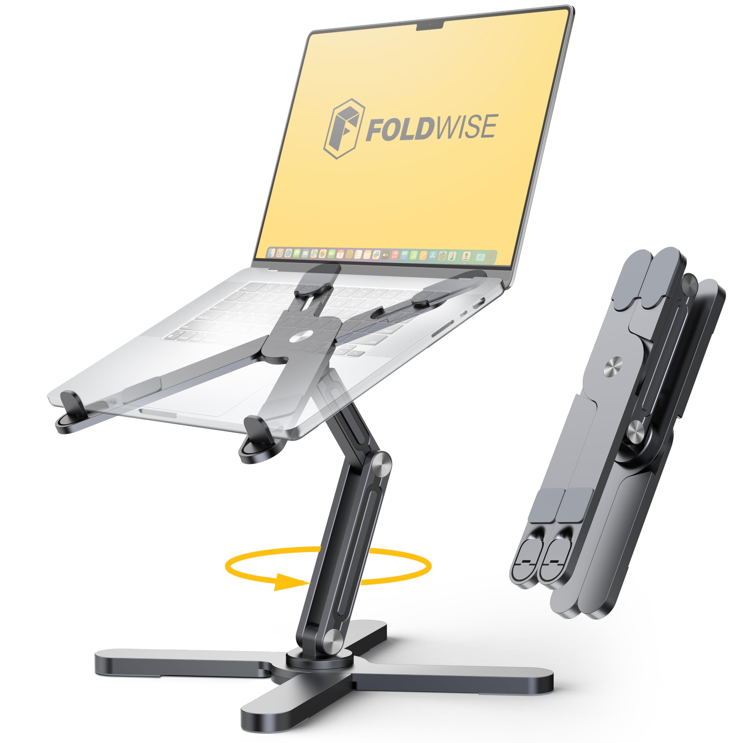 Amazon.co.jp: FoldWise X プレミアムノートパソコンスタンド デスク用