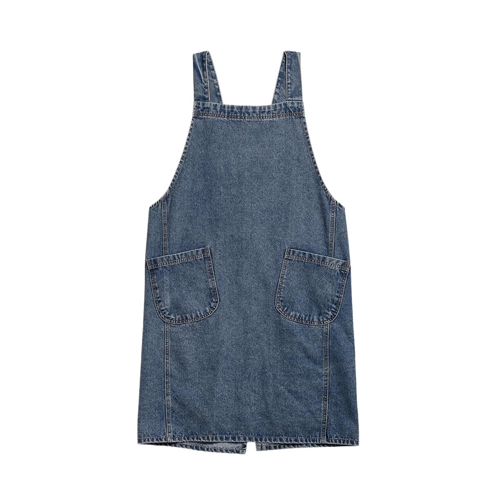 Tablier Tablier de cuisine en toile coton et denim