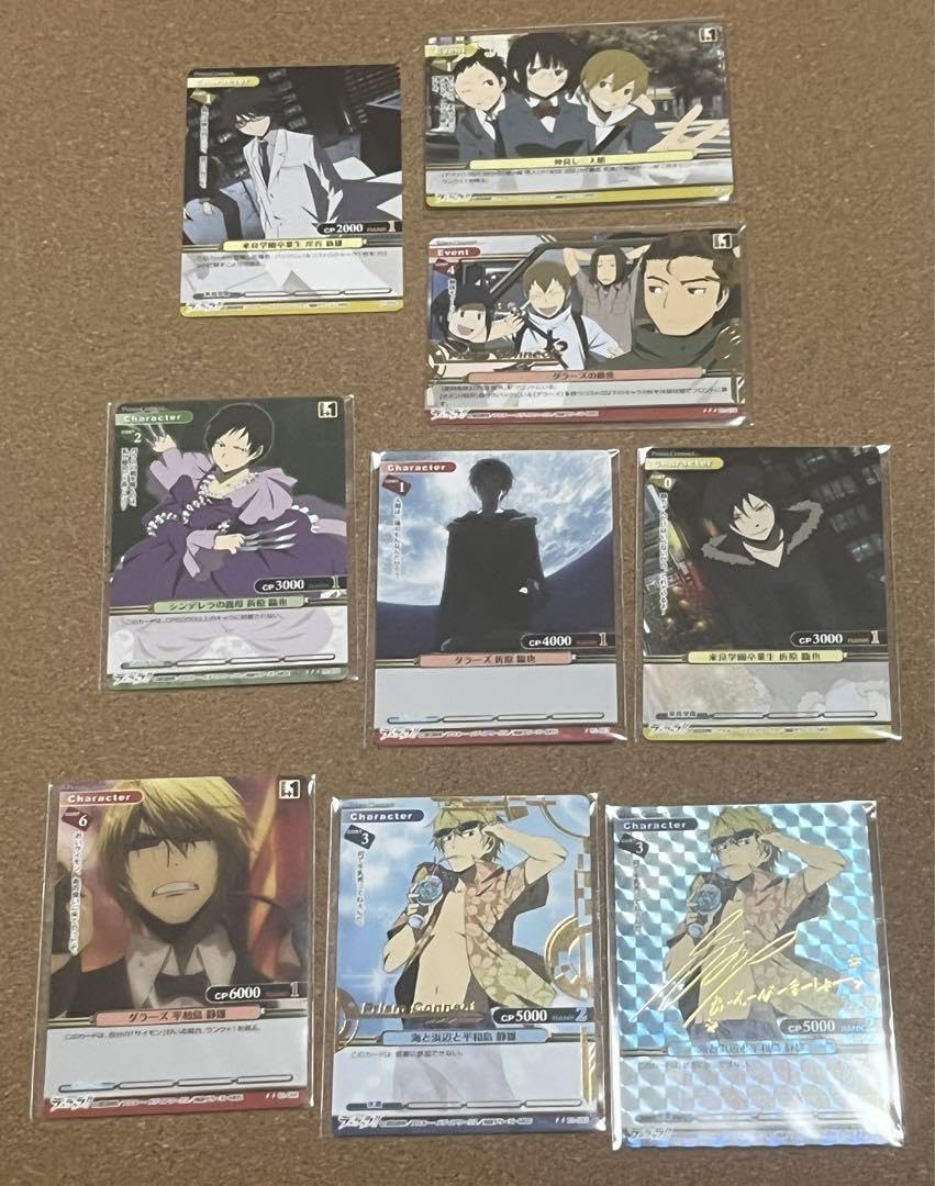 プリズムコネクト デュラララ!! 箔押しサイン 5種セット