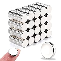 Vista 16 de DIYMAG 60 piezas de pequeños imanes de neodimio para refrigerador, imanes de botón mini de tierras raras para oficina, pizarra, cocina, maestros
