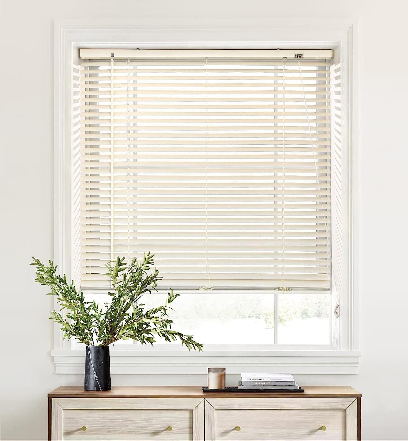 LazBlinds 1" Aluminum Horizontal Mini Blinds, Custom Cut to