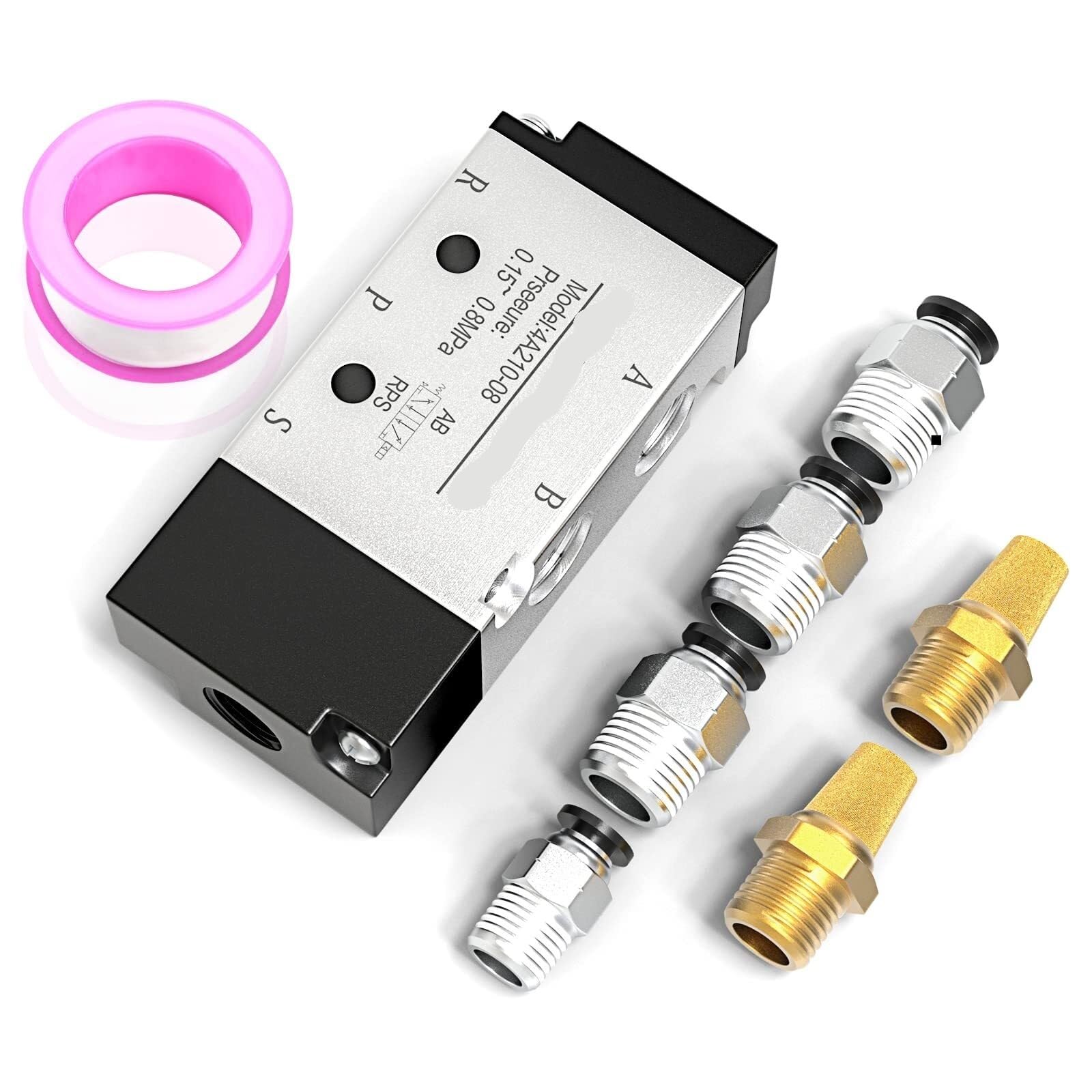Distributeur pneumatique NPT 1/4" idéal pour automatiser votre atelier