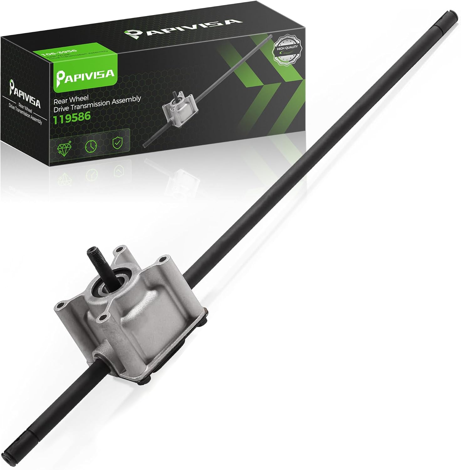 Rear Wheel Drive Transmission Assembly Compatible with Toro 22" Recycler Rear Wheel Drive Mower Replace 106-3956 105-6840