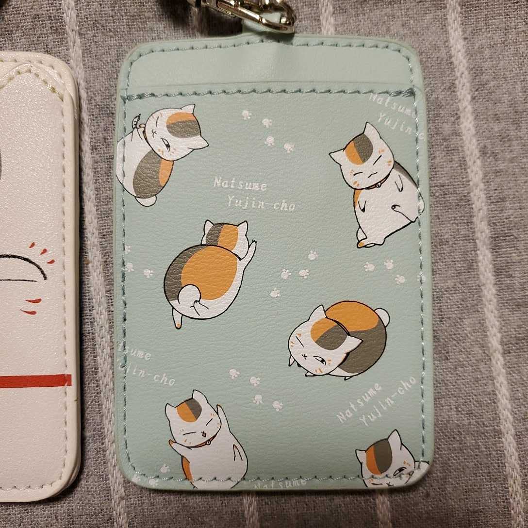 Amazon.co.jp: 夏目友人帳 リール付き パスケース 2種セット ／ 定期