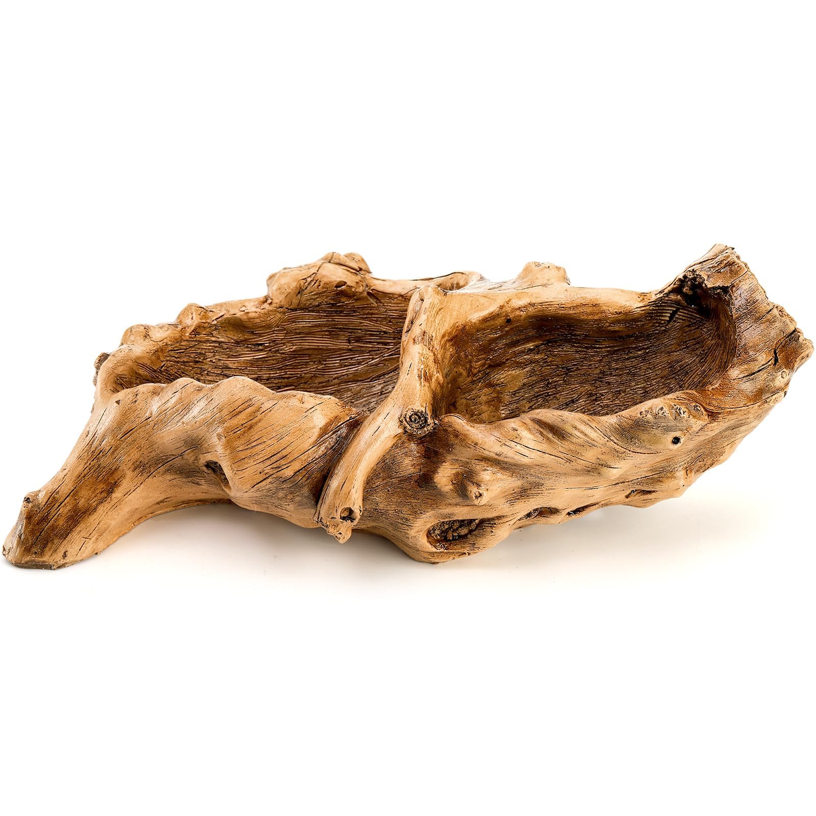 MLWSKERTY Artistic Tree Root Resin Planter for Small Flowers and Succulents Adds Charm to Any Room Resin Planter for Balcony Garden