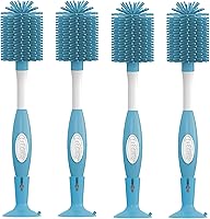 Vista 15 de Dr. Brown's Cepillo para botellas de tacto suave, azul