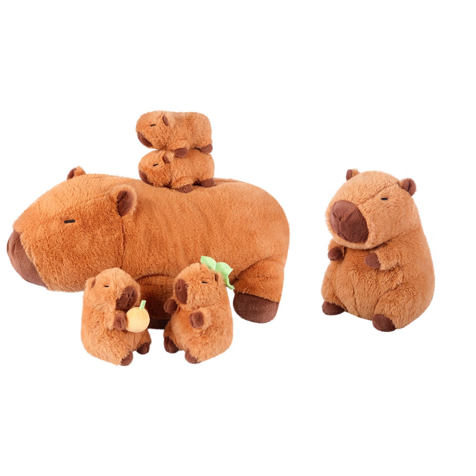Capybara Plush Capybara Stuffed Animal for Anxiety Capybara Plushies Gift for Kids Adults