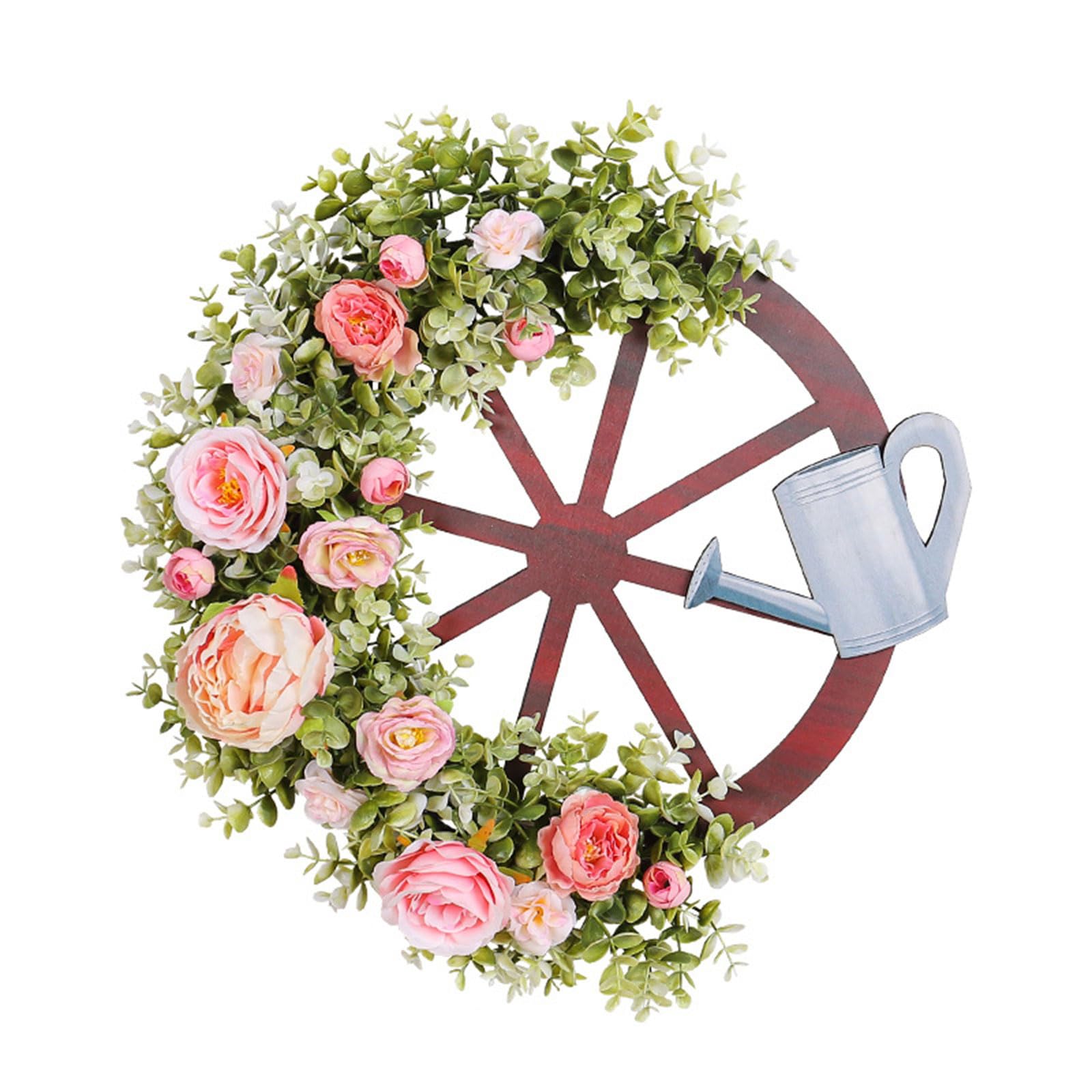 Couronne de fleurs artificielles et arrosoir pour sublimer votre mariage