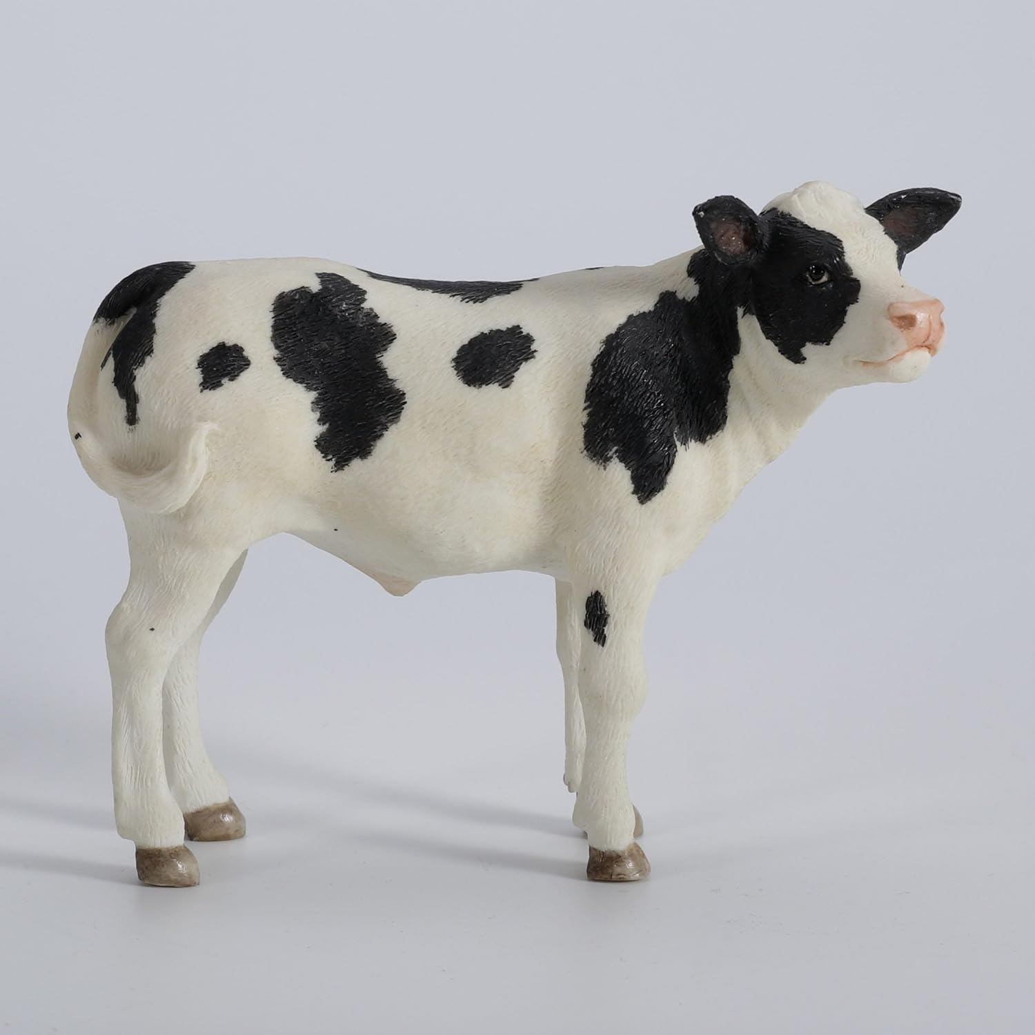 Unicorn Studios 4 Inch Tall Holstein Calf Cow Cute Farm Animal Resin Figurine Collectible - Image 2