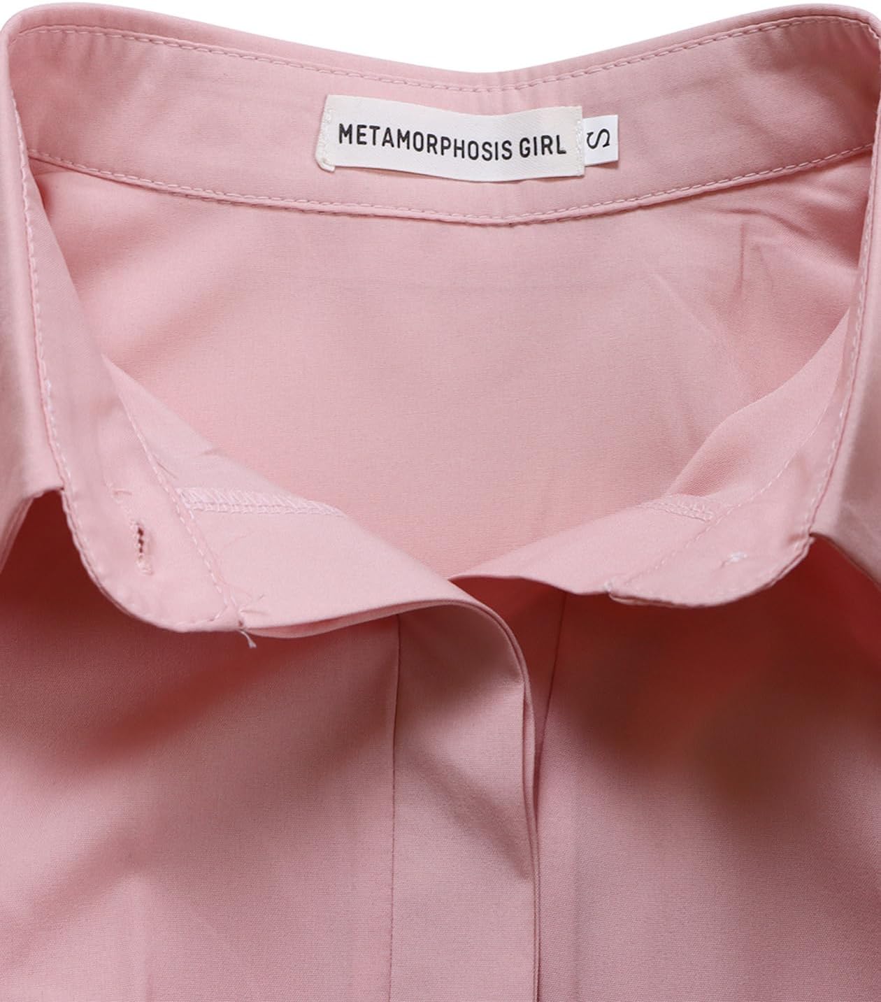 Tbahhir Women Casual Button Down Dress Flowy V Neck High Waisted Bubble Sleeve Maxi Shirt Dresses Elegant Formal Outfits - Image 4